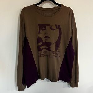 Taylor Swift 2022 Midnights Color Block Long Sleeve Pullover